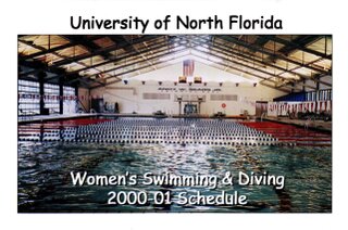 Women's Swimming & Diving Schedule