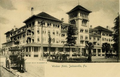 Postcard: Windsor Hotel, Jacksonville, Florida