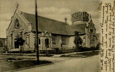 Postcard: St. John's Episcopal Church, Jacksonville, Florida