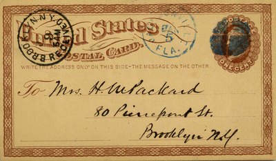 Postcard: United States Postal Card, Jacksonville, Florida