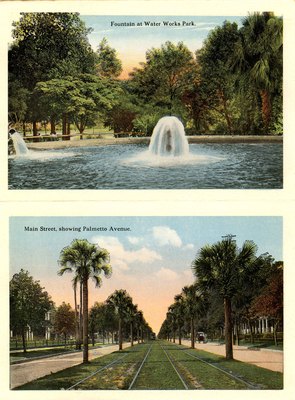 Souvenir Postcard Folder: Souvenir Folder of Beautiful Jacksonville, Florida