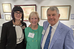 Dean Murray with Mr. and Mrs. Lastinger, Grand Opening Ceremony of the Allen Lastinger Center for Florida History by University of North Florida