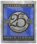 Sticker: University of North Florida 25th Anniversary by University of North Florida