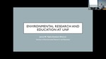 Environmental Research and Education at UNF by James W. Taylor and Brent Mai