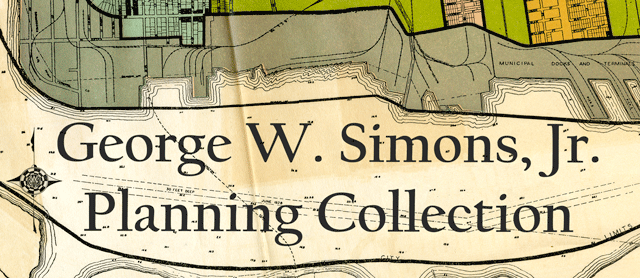 George W. Simons, Jr. Planning Collection