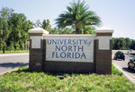 UNF Entrance Sign by Linda Lockwood Smith