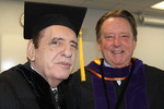 Jack Kleinsinger and President John Delaney, Commencement