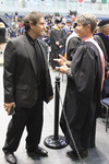 Charlotte Mabrey Speaking to Danny Gottlieb, Commencement