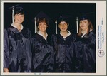 Four Unidentified Graduates, Commencement 1996 by Bob Knight PhotoMarketing Inc.