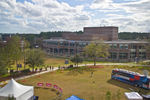 UNF Fine Arts Center with CNN on the Green by Ryan I. Fairbrother
