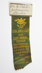 National Housewives League of America, Annual Session: 21st. Badge