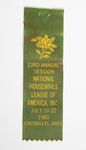 National Housewives League of America, Annual Session: 23rd. Badge