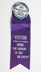 Eighty-fifth Annual Session, National Baptist Convention, USA, Inc., Jacksonville, Florida. Badge