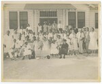 Eartha M.M. White With Residents of the Old Folks Home