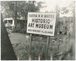 Eartha M.M. Whites Historic Art Museum Sign