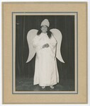 Eartha M.M. White Protraying Angel in "Pearly Gates" Play