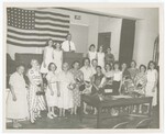 Eartha M.M. White and Unidentified Group of People, Clara White Mission