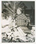 Eartha M.M. White With Christmas Toys