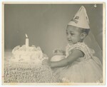 Unidentified Girl, Birthday Portrait by Crawford Fotos
