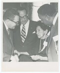 Eartha M.M. White, Charles T. Williams, and Berkeley G. Burrell, 72nd Annual Convention of the National Negro Business League