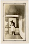 Unidentified Man and Woman on Porch