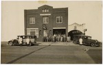 Unidentified Group Outside Lawton L. Pratt Funeral Home by E. L. Weems