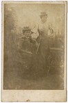 Two Unidentified Women in Photography Studio