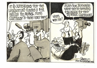 400px x 283px - Ed Gamble Cartoon Collection | Special Collections | University of North  Florida