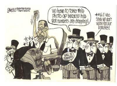 Obama Puts Blame on Financial Crisis on Backs of Wall Street!