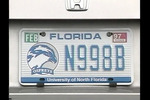 UNF License Plate Commercial