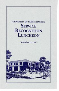 Service Recognition Luncheon Program
