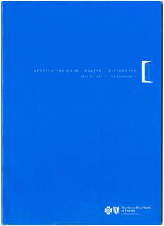 2002 Blue Cross and Blue Shield of Florida Report to the Community and Blue Foundation Annual Report