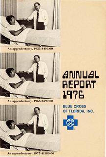 Blue Cross of Florida  Annual Report: 1976