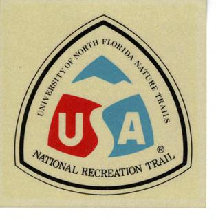 UNF Nature Trail Trail Marker