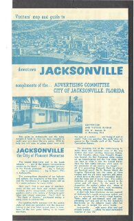 Visitors’ Map and Guide to Downtown Jacksonville