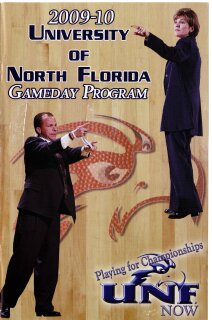 University of North Florida Gameday Program (Basketball)