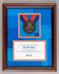University of Florida Medallion to Florida Blue plaque by University of Florida