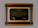 The Florida Council of 100/Florida Tax Watch Inc., to William E. Flaherty plaque, by Florida Tax Watch, Inc.