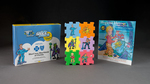Blue Cross and Blue Shield of Florida “Hygiene Heroes” gift pack with foam puzzle, booklet, and crayon, 2005 by Blue Cross and Blue Shield of Florida, Inc.