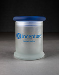 “Incepture” glass container w/ lid, undated by Blue Cross and Blue Shield of Florida, Inc.