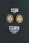 Assorted Blue Cross and Blue Shield Olympics Scholarship Pins, 1988-2000 by Blue Cross and Blue Shield of Florida, Inc.