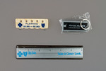 Florida Blue in the pursuit of health lighted key chain, undated; Florida Blue Cross – Blue Shield of Florida manual counter, undated; Blue Cross and Blue Shield of Florida "Take A- Closer Look" six inch ruler with plastic case, date unknown, 2 copies by Blue Cross and Blue Shield of Florida, Inc.