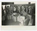 Employees Stand Behind Luggage at Jacksonville Airport by Blue Cross of Florida, Inc. and Blue Shield of Florida, Inc.