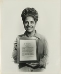 Mary Symington Holds an Award by Blue Cross of Florida, Inc. and Blue Shield of Florida, Inc.