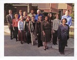 Employee review team group photo outdoors by Blue Cross and Blue Shield of Florida, Inc.