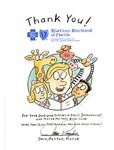 Poster: Thank You Blue Cross Blue Shield of Florida “For Your 2005-2006 Support of Rally Jacksonville!” by Blue Cross and Blue Shield of Florida, Inc.