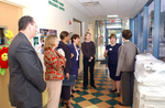 The Blue Foundation staff on tour of the United Cerebral Palsy facility by Blue Cross and Blue Shield of Florida, Inc.