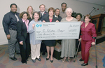 Check presentation to the Salvation Army by Blue Cross and Blue Shield of Florida, Inc.