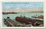 Harbor View, showing F.E.C. Ry. Bridge, Jacksonville, Fla. 1900-1930