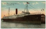 M. & M.T. Steamer Suwannee, Jacksonville, Florida. 1900-1920